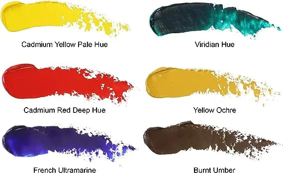 Juego 6 Pinturas Al Óleo Winton 21 Ml Winsor & Newton - Winsor and Newton - vista lateral