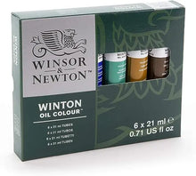 Juego 6 Pinturas Al Óleo Winton 21 Ml Winsor & Newton - Winsor and Newton - empaque