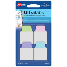 Mini Ultra Tabs Colores Pastel 2.5x 3.8 cm paq 40 Avery - Avery