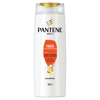 Shampoo Pantene Pro-v Fuerza Reconstruccion 300ml - KCTS - vista lateral