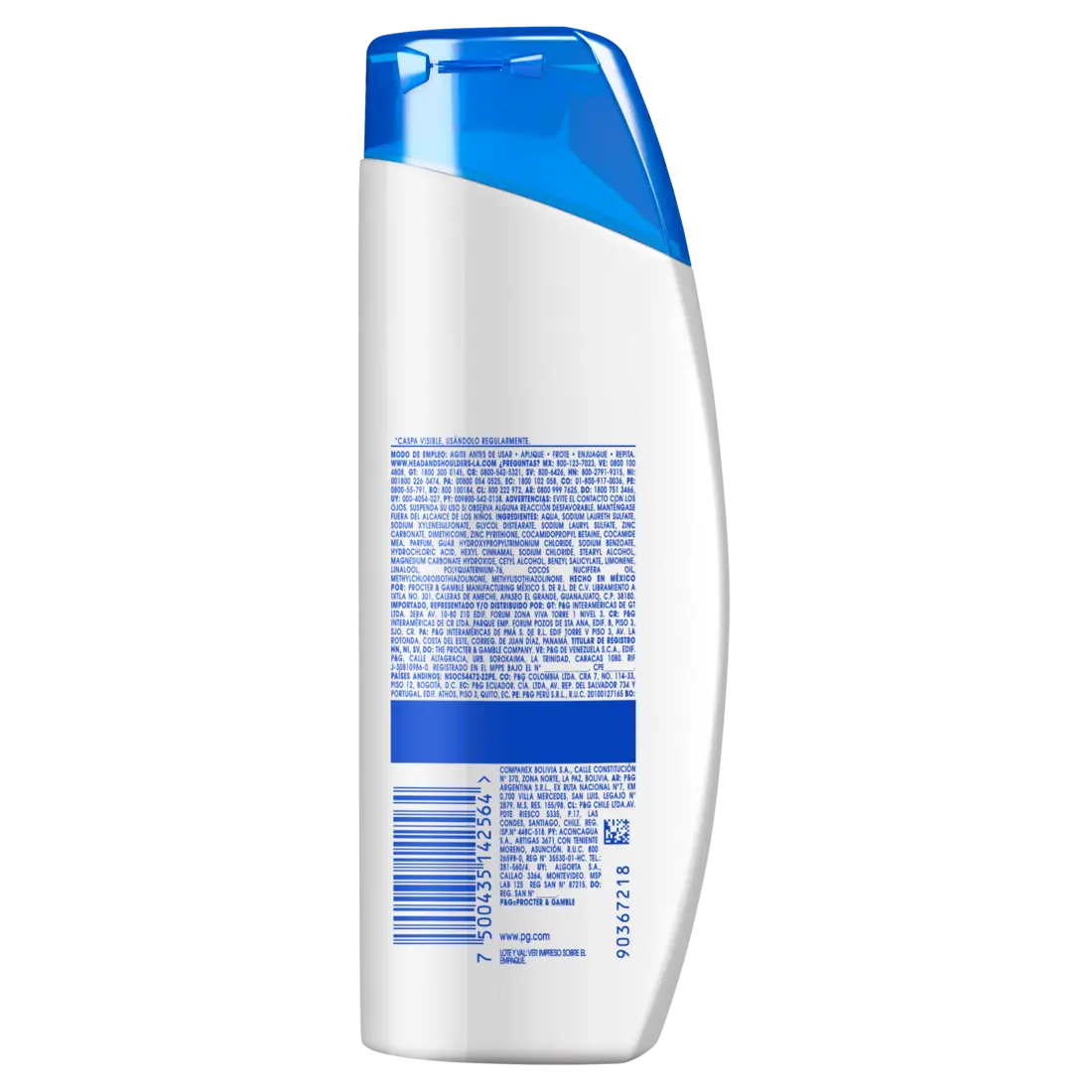 Shampoo Head & Shoulders Hidratación Coco 180ml - P&amp;G
