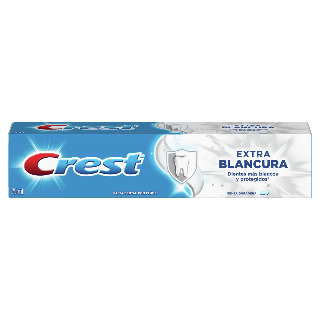 Pasta Dental Crest Extra Blancura 75ml Blanqueamiento Diente - P&amp;G