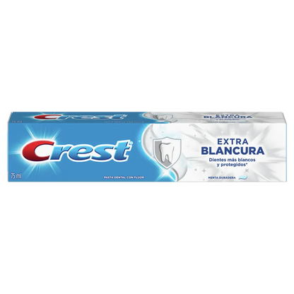 Pasta Dental Crest Extra Blancura 75ml Blanqueamiento Diente - P&amp;G