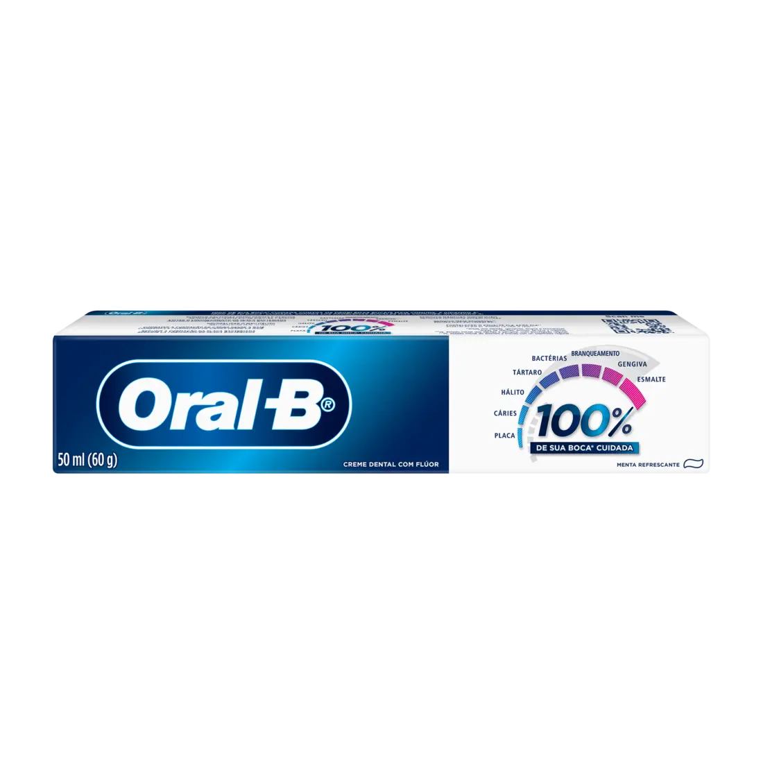 Pasta Dental Oral B 100% 50 Ml Proteccion Esmalte Menta - KCTS