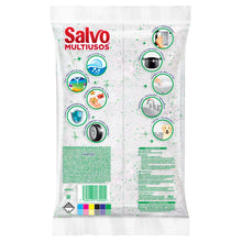 Detergente En Polvo Salvo 500gr Limon Triple Poder Multiusos - KCTS - vista lateral