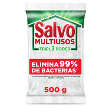 Detergente En Polvo Salvo 500gr Limon Triple Poder Multiusos - KCTS