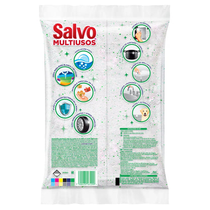 Salvo Multiusos Detergente En Polvo 900g Triple Poder - KCTS