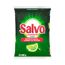Salvo Limón Detergente Trastes En Polvo Quita Grasa 500g - P&amp;G