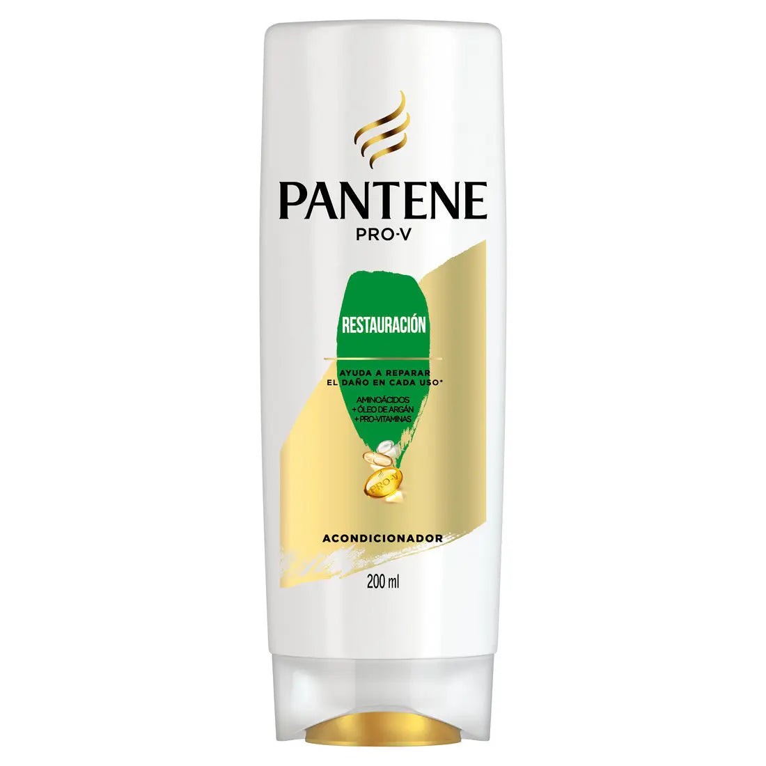 Acondicionador Pantene Restauración Pro-v 200ml Sin Parabeno - KCTS - vista lateral