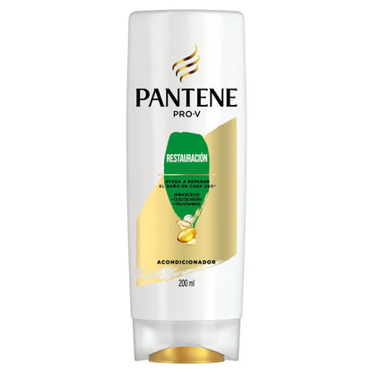 Acondicionador Pantene Restauración Pro-v 200ml Sin Parabeno - KCTS - vista lateral