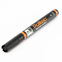 POLITEC - Marcador acrílico 2mm Elegir Color Negro intenso 302 - politec
