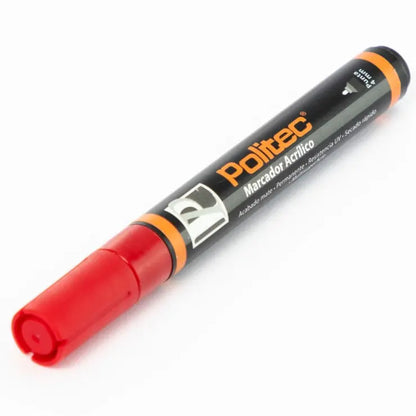 POLITEC - Marcador acrílico 4mm Rojo 314 - politec