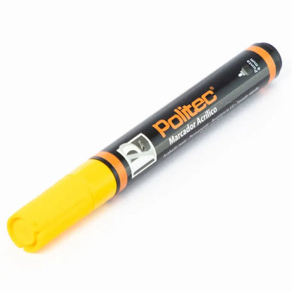 POLITEC - Marcador acrílico 4mm Amarillo medio 318 - Politec