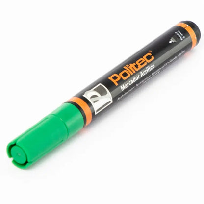 POLITEC - Marcador acrílico 4mm Verde claro 312 - politec