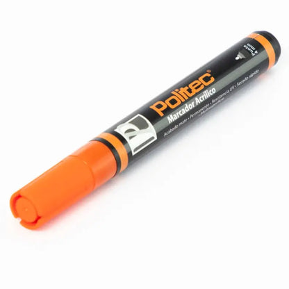POLITEC - Marcador acrílico 4mm Naranja 308 - Politec