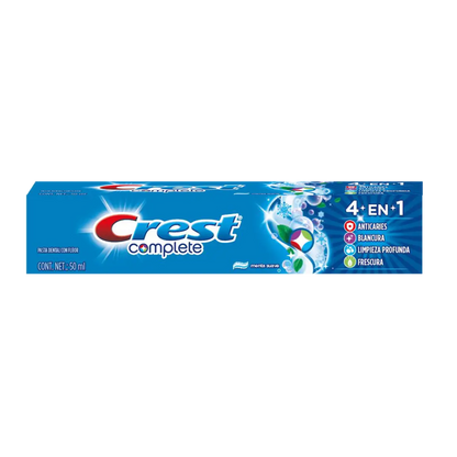 Pasta Dental Crest Complete Menta 50 Ml 4 En 1 Con Fluor - P&amp;G