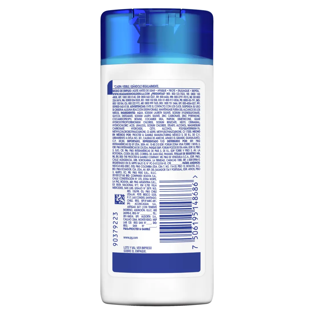 Shampoo Head & Shoulders Limpieza Renovadora 90ml - KCTS