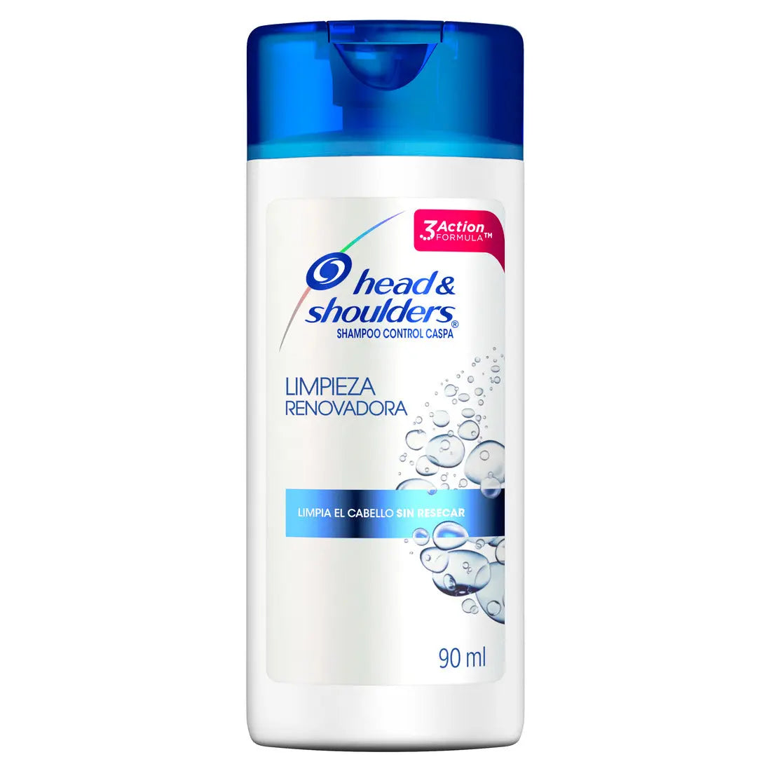 Shampoo Head & Shoulders Limpieza Renovadora 90ml - KCTS - vista lateral