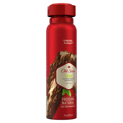 Desodorante En Aerosol Old Spice Leña 96 Gr Fragancia Menta - KCTS - detalle