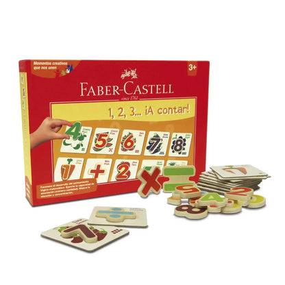 Aprende A Contar Juego Didáctico Faber Castell Preescolar - Faber Castell - detalle