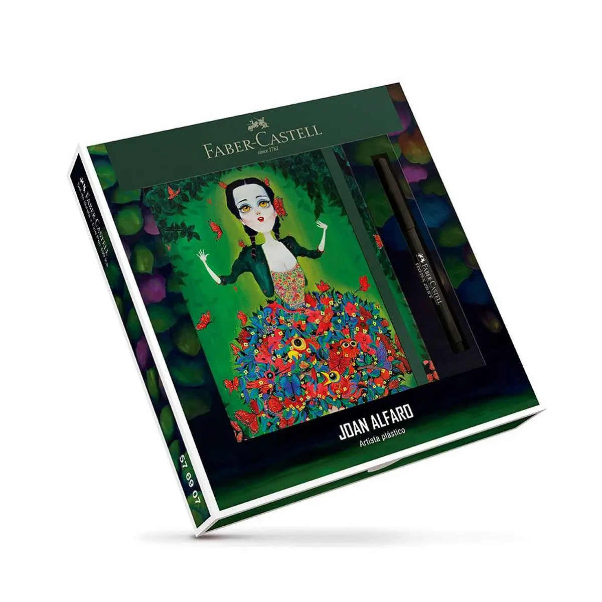 Libreta 160 hojas + Marcador Finepen Faber Castell Edición Joan Alfaro - Faber Castell