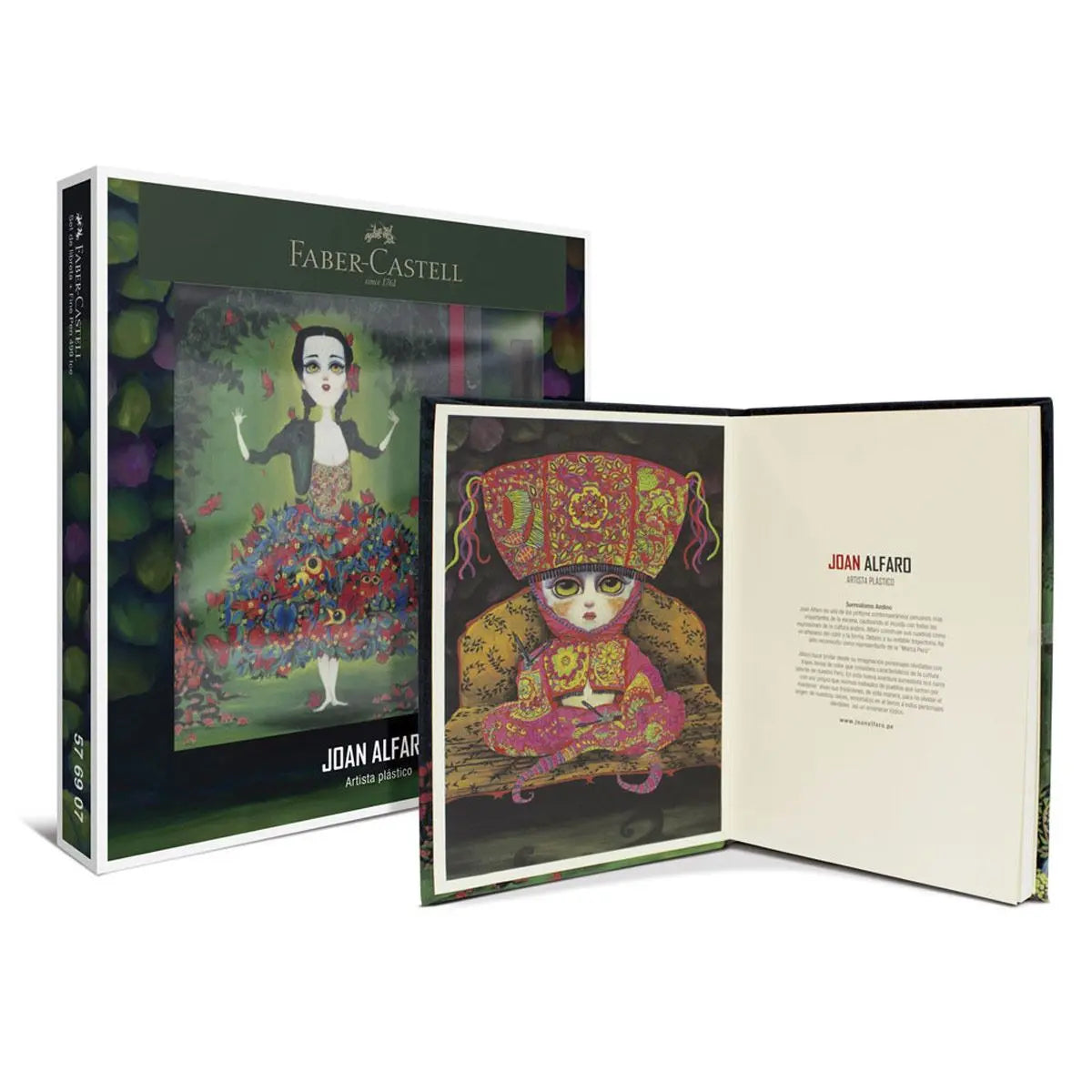 Libreta 160 hojas + Marcador Finepen Faber Castell Edición Joan Alfaro - Faber Castell - accesorios