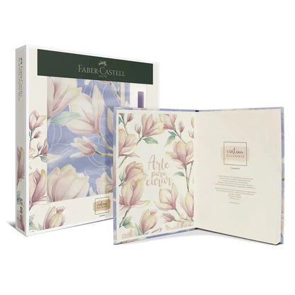Libreta 160 hojas + Marcador Finepen Faber Castell Edición Cilloniz - Faber Castell - vista trasera