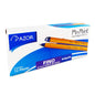 5 Cajas Bolígrafos Azor Pin Point Punta Aguja 0.7mm 12pz Elige Color Azul - Azor - vista lateral