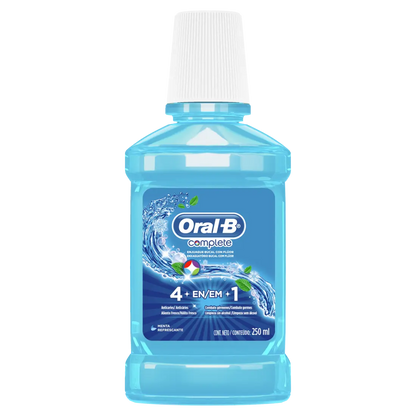Enguaje Bucal Oral-B Complete Menta Refrescante 250ml - KCTS - vista lateral