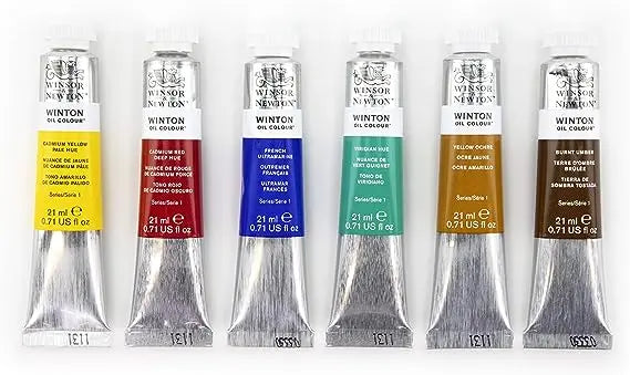 Juego 6 Pinturas Al Óleo Winton 21 Ml Winsor & Newton - Winsor and Newton - accesorios