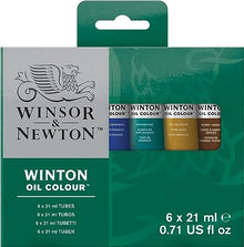 Juego 6 Pinturas Al Óleo Winton 21 Ml Winsor & Newton - Winsor and Newton - vista trasera