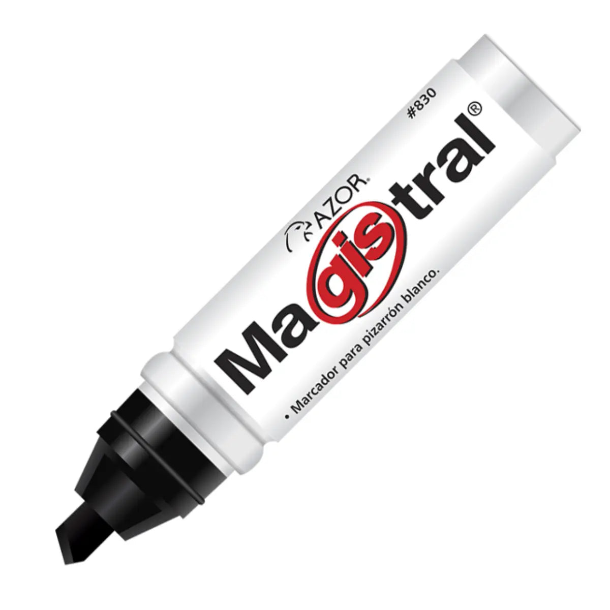 Marcadores Azor para Pizarrón Blanco 6mm Magistral Aluminio 4 Piezas - Azor