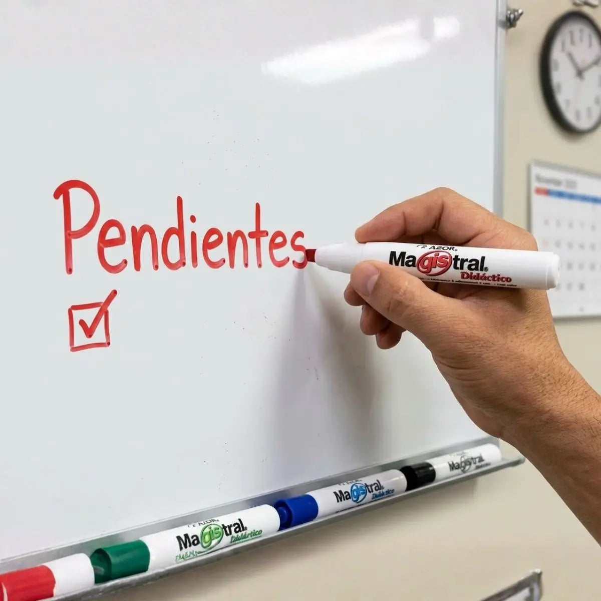 Magistra- Marker for Grso Chalkboard with 4 Col Did Magistra - Azor - empaque