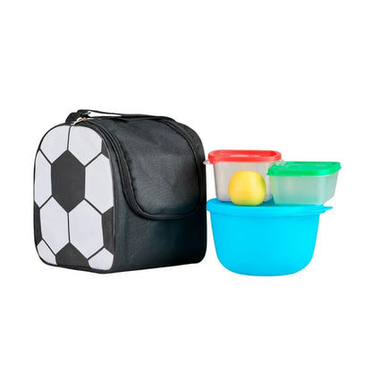 Lonchera Balon Futbol For Promotional Compartimento Interior Permeable - For Promotional