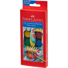 Acuarelas Infantil Faber Castell 24mm Estuche 12 Pz - AKSI - uso