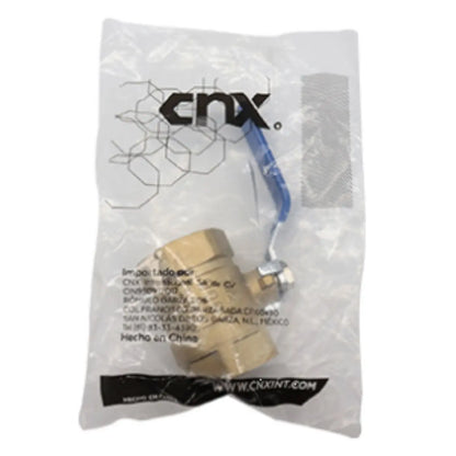 Valvula Esfera Roscable CNX H*H 1 1/2" 300 psi Palanca - CNX - empaque