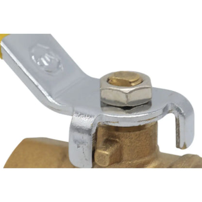 Valvula Esfera Roscable CNX H*H 3/4" 400 psi Palanca - CNX - vista lateral