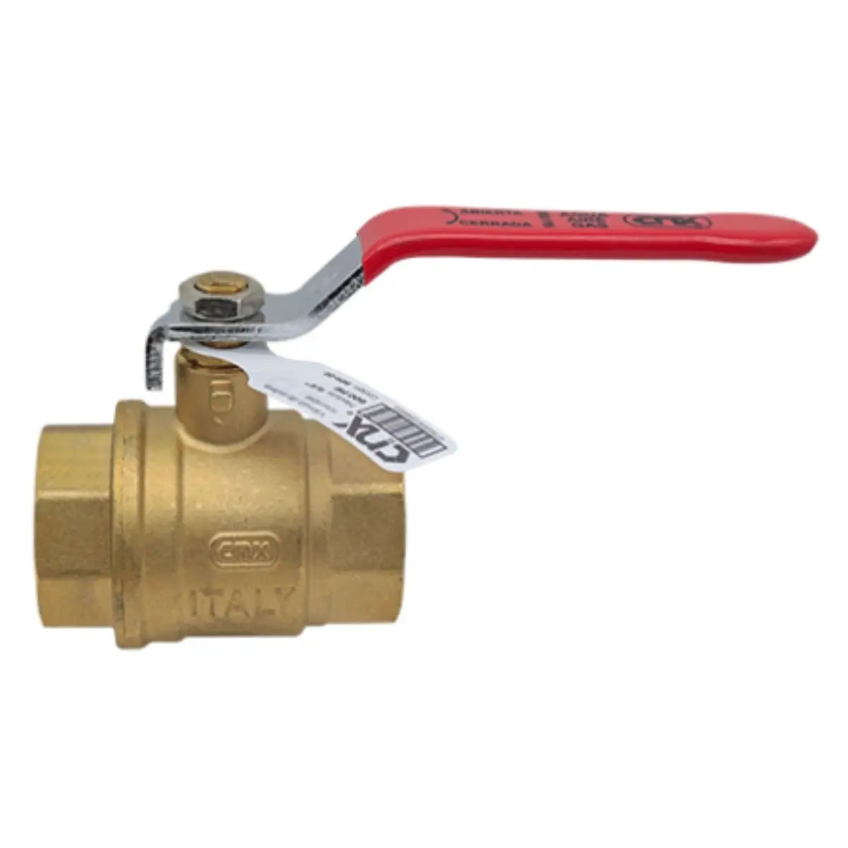Valvula Esfera Roscable H*H CNX 1 1/4" 600 psi Palanca - CNX - vista trasera