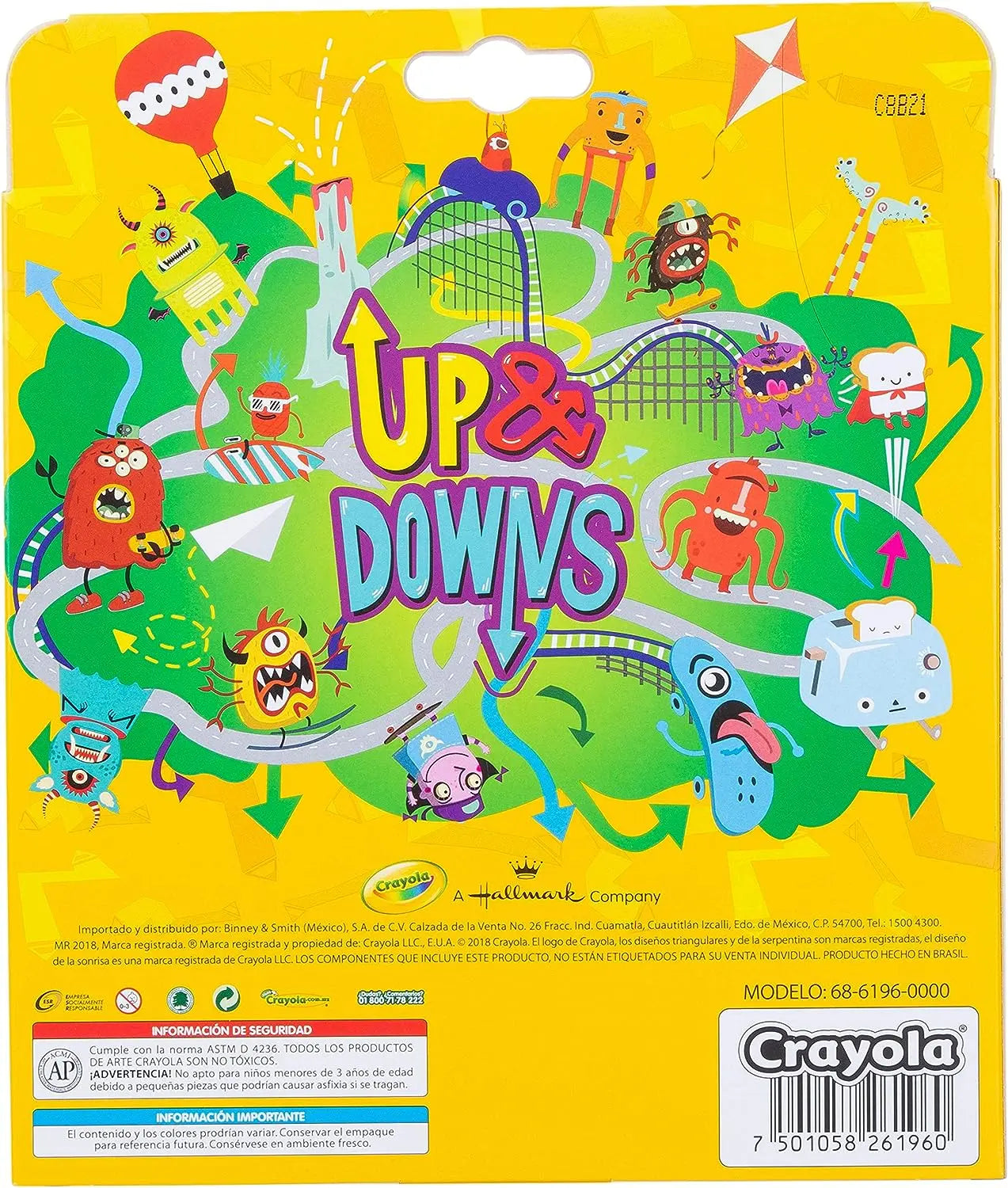 24 Lapices Color Doble Punta 48 Tonos Up & Downs Crayola - Crayola - detalle