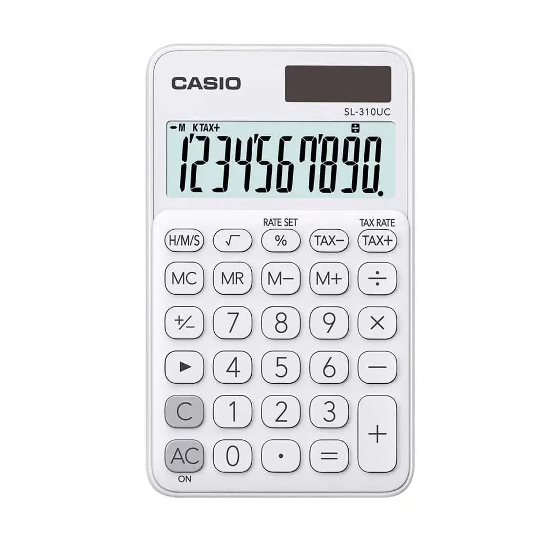 Calculadora Casio Portátil Sl-310uc 10 Dígitos Elegir Color Blanco - Casio