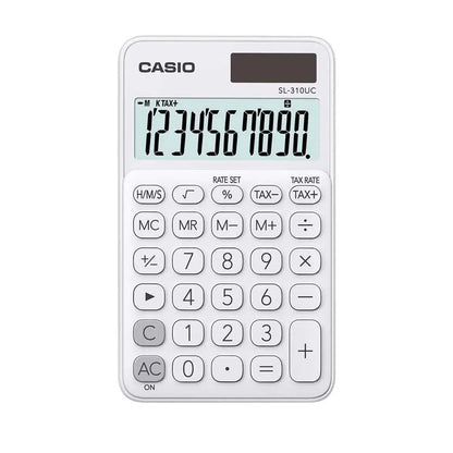 Calculadora Casio Portátil Sl-310uc 10 Dígitos Elegir Color Blanco - Casio
