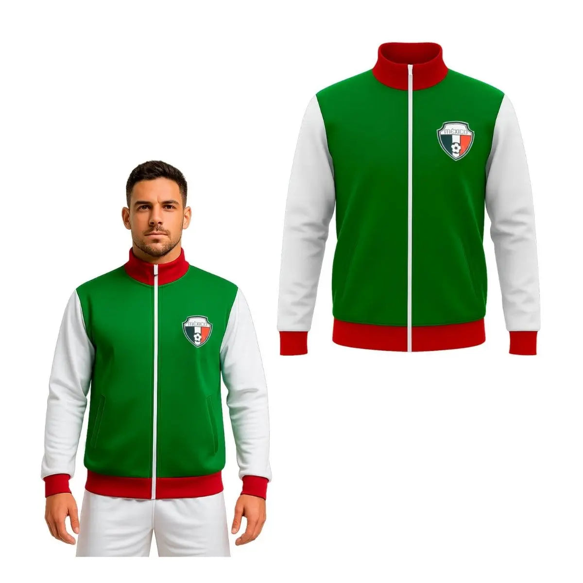 Sudadera Tricolor Logo Mexico For Promotional Elegir Talla M - For Promotional