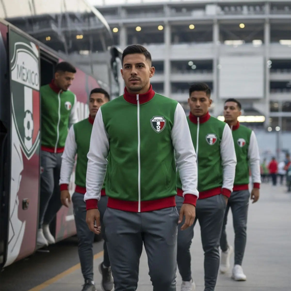 Sudadera Tricolor Logo Mexico For Promotional Elegir Talla M - For Promotional - detalle