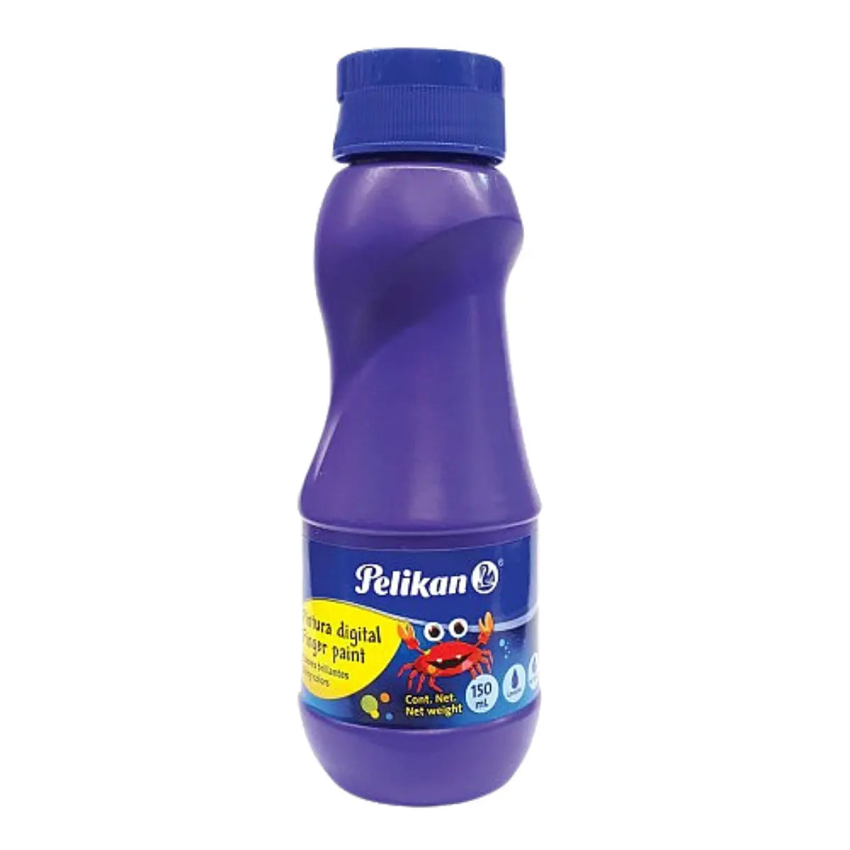 Pintura Digital Pelikan Preescolar Finger Paint 150ml Elegir Color Amarillo Pastel - Pelikan - vista lateral
