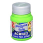 Pintura Tela Mate Acrilex 37ml Acrilica Escoge Color Verde Hoja - Roel
