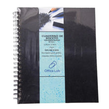 CUADERNO CON ARILLO 21.59X27.94 CM - Arte Bizarro - empaque