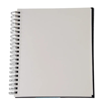 CUADERNO CON ARILLO 21.59X27.94 CM - Arte Bizarro - vista lateral
