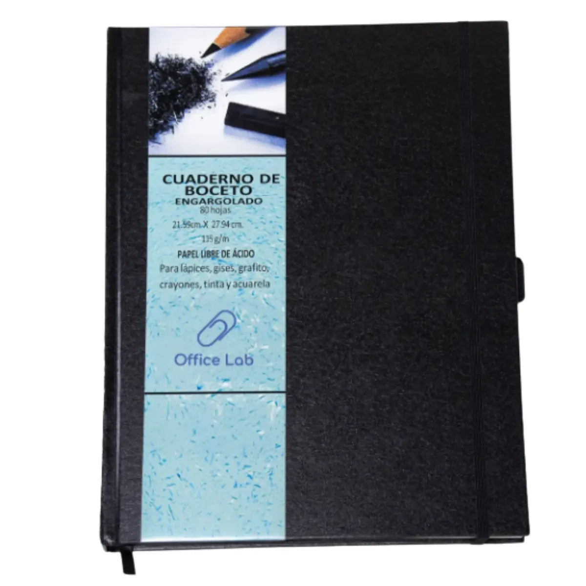 CUADERNO BOCETO ENGARGOLADO 21.59X27.94 CM - Arte Bizarro - detalle