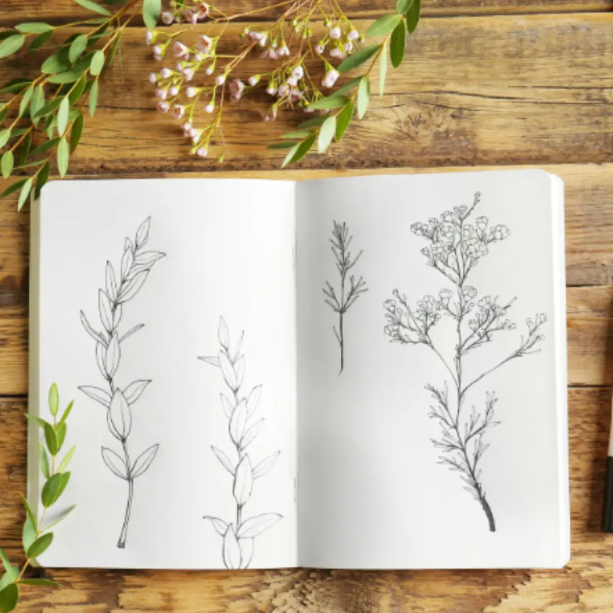 CUADERNO BOCETO ENGARGOLADO 21.59X27.94 CM - Arte Bizarro