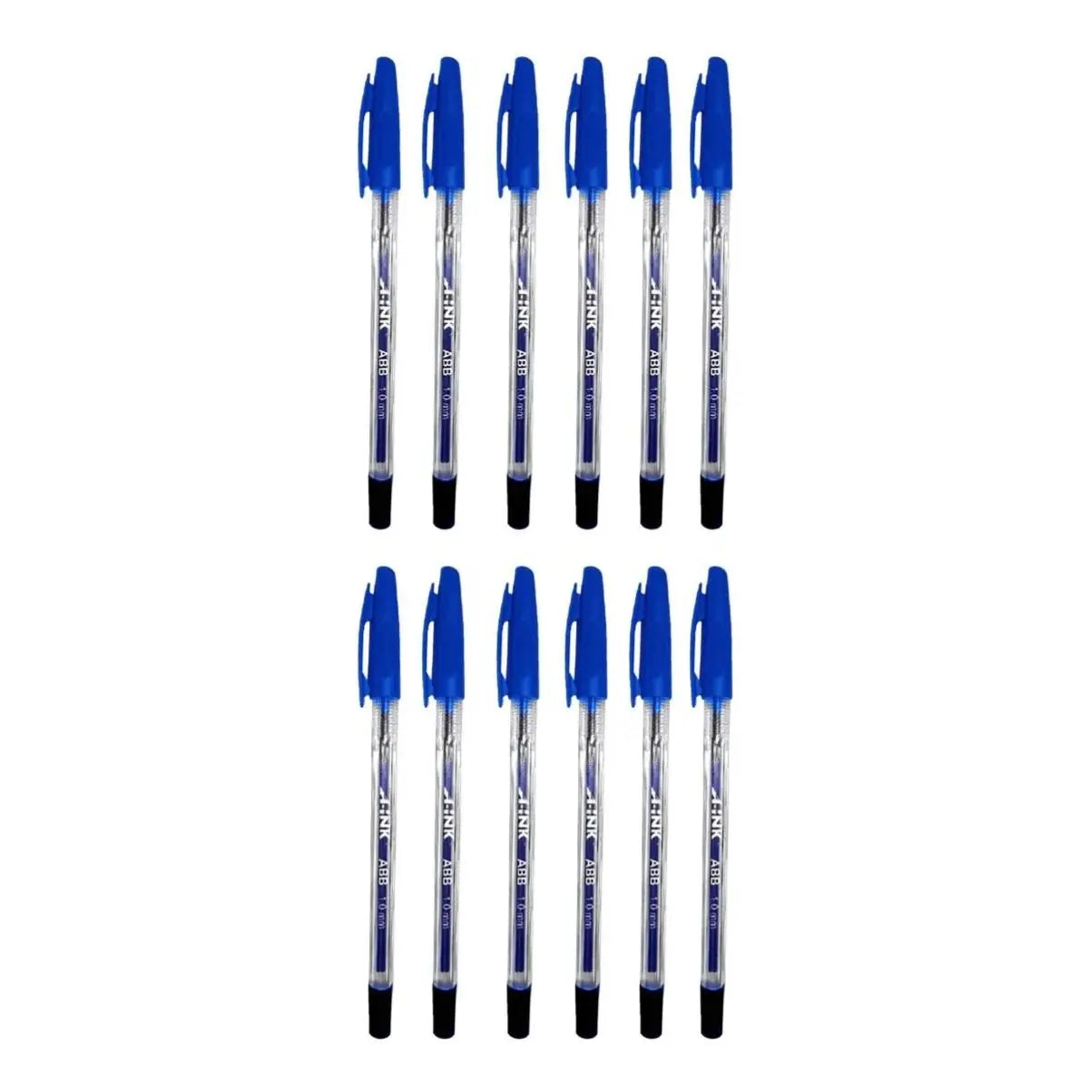 Caja 12 Boligrafos 1.0mm Azul A-INK - Mae